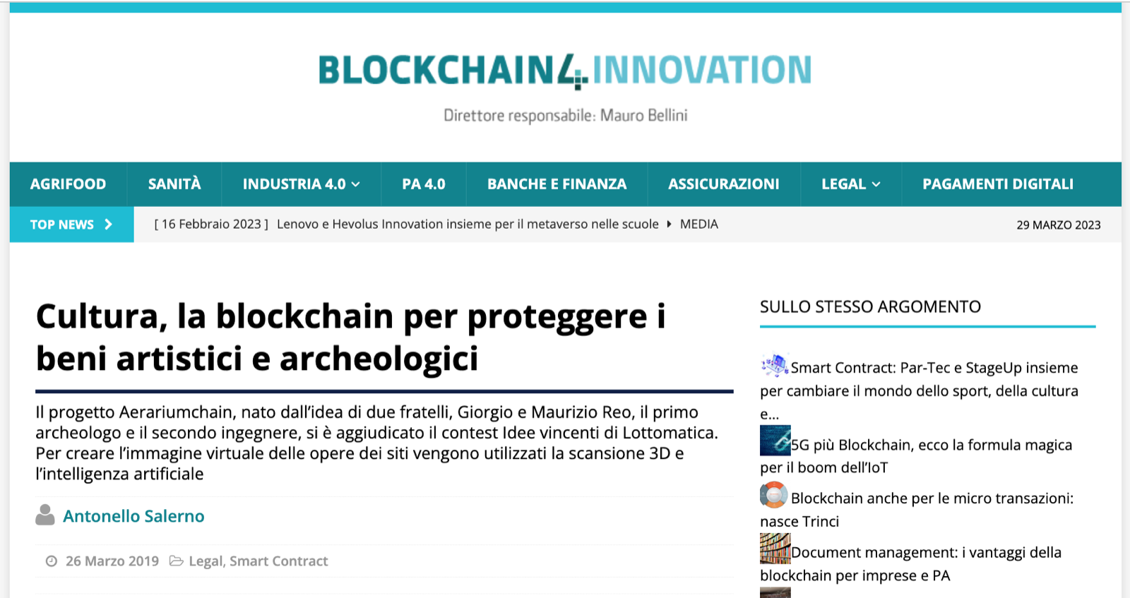 Blockchain 4 innovation