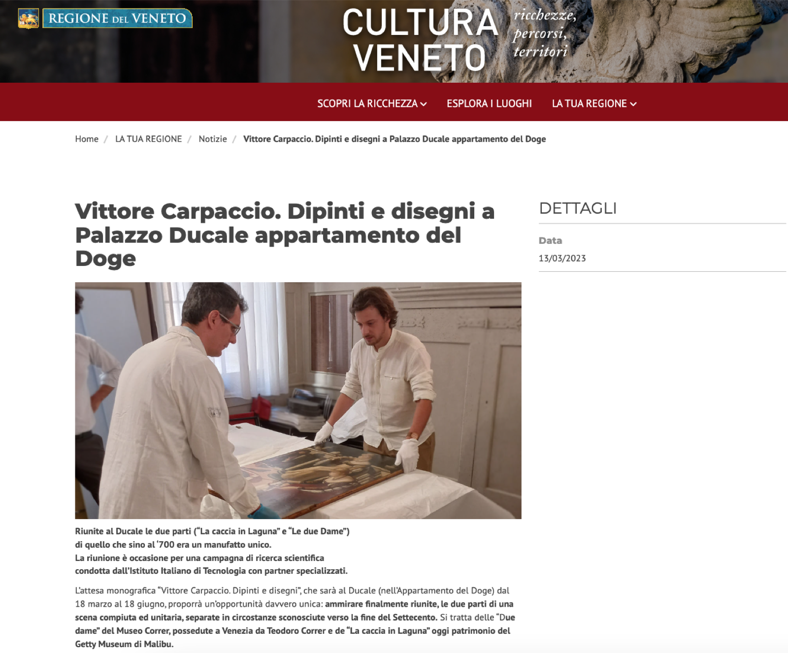 Cultura Veneto